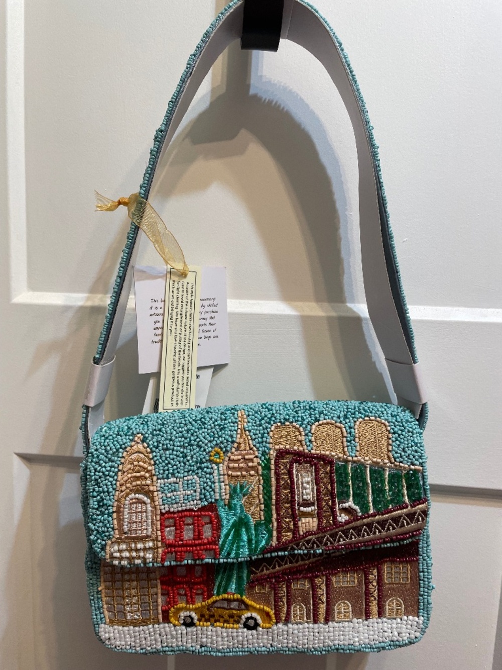 🔥🔥NYC beaded bag-From India to You
